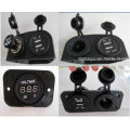 12V-24 V Waterproof Car Cigaretter Lighter Socket/Voltmeter/Car USB Charger Jack/Socket